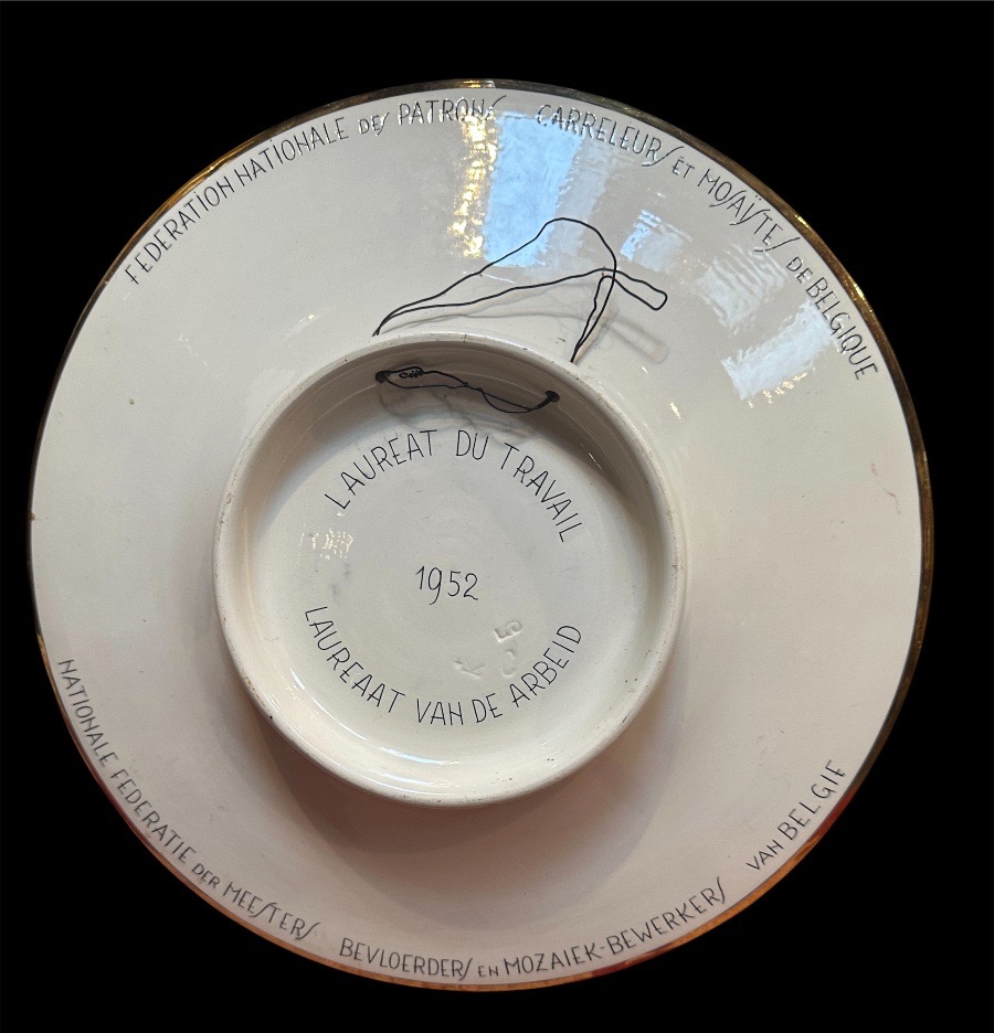 Special-order Chevalier Plate, Circa 1952 -photo-3