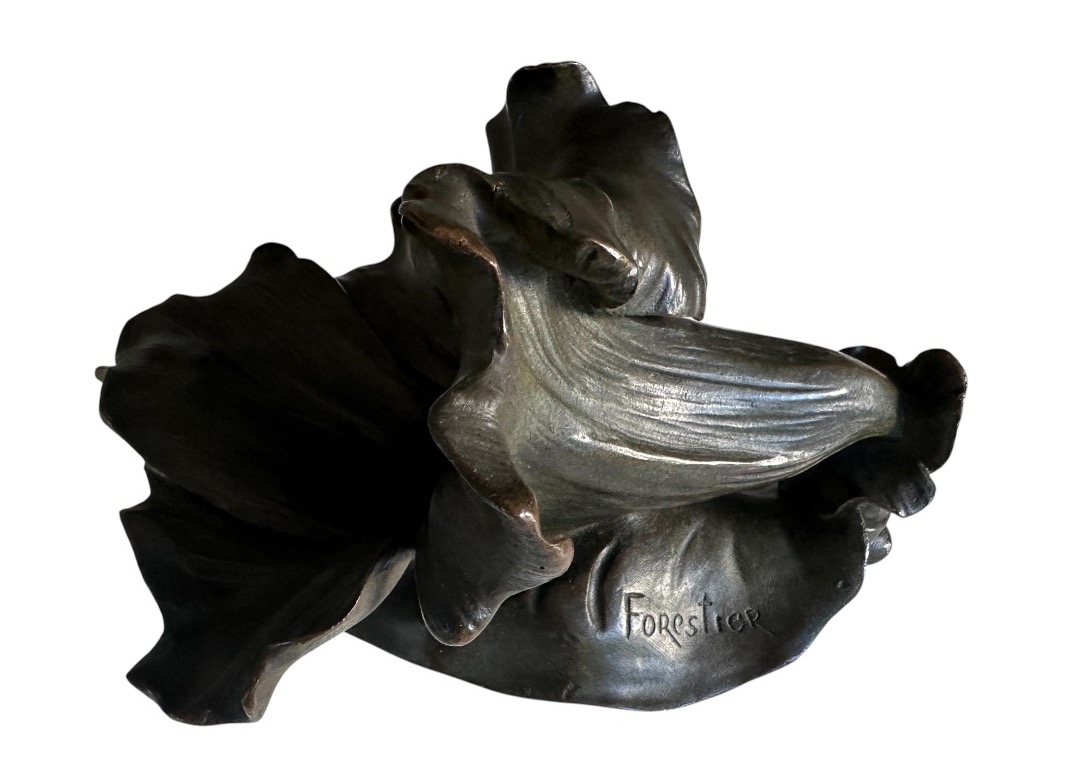 Art Nouveau Trinket Dish By étienne Forestier -photo-4
