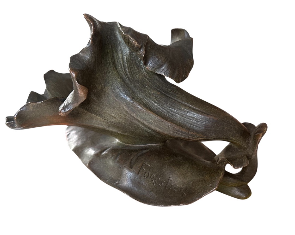Art Nouveau Trinket Dish By étienne Forestier -photo-4