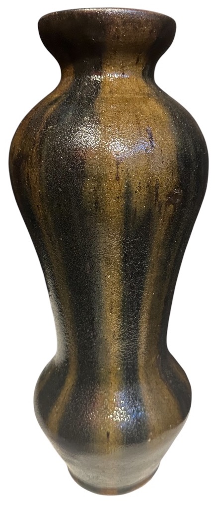 Stoneware Vase Signed By Joseph Lemaigre, 1914 -photo-1