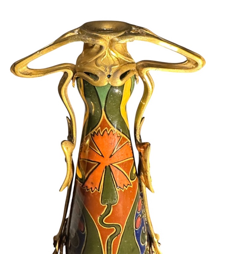 Art Nouveau Vase Attributed To Giorgio Spertini-photo-2