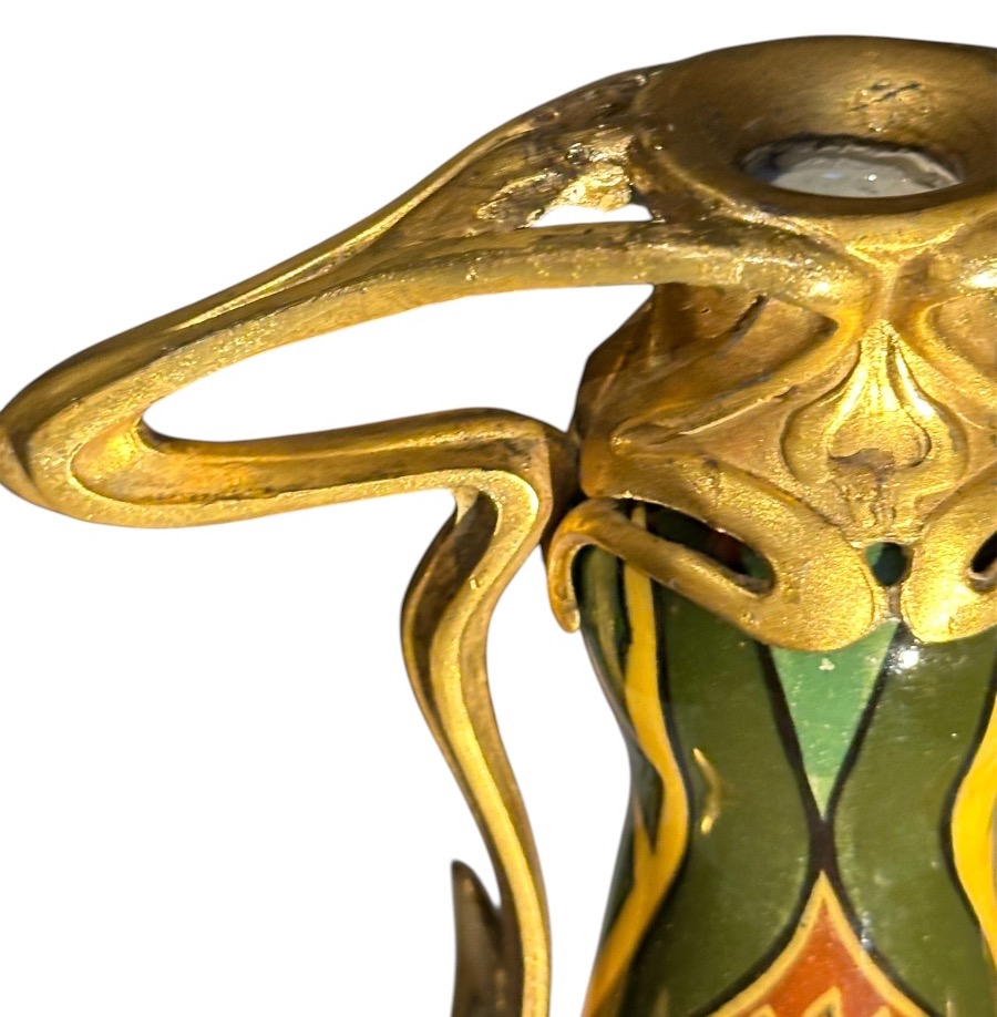 Art Nouveau Vase Attributed To Giorgio Spertini-photo-1
