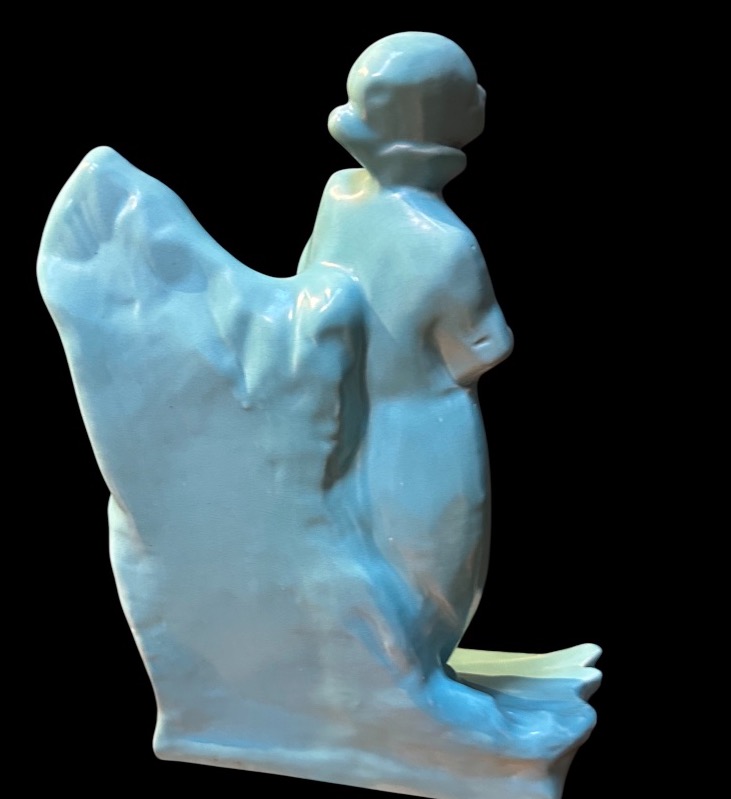The Belgian Art Deco Ceramic Skier -photo-4