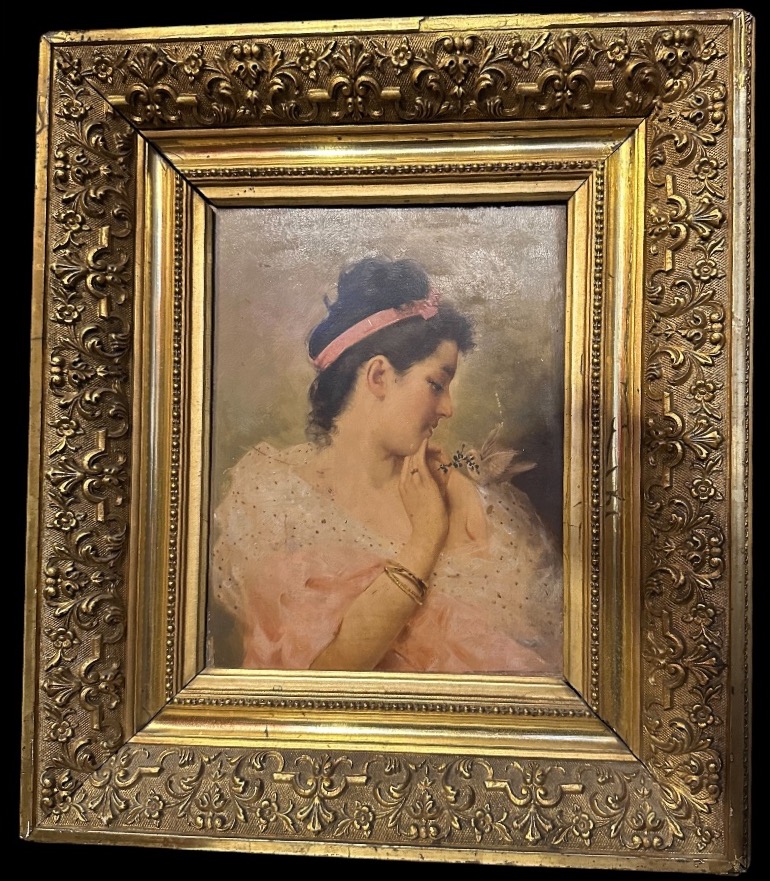 La belle à la colombe 