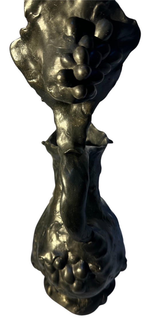 Pewter Pitcher By Goldsmith And Sculptor Philippe Wolfers -photo-6