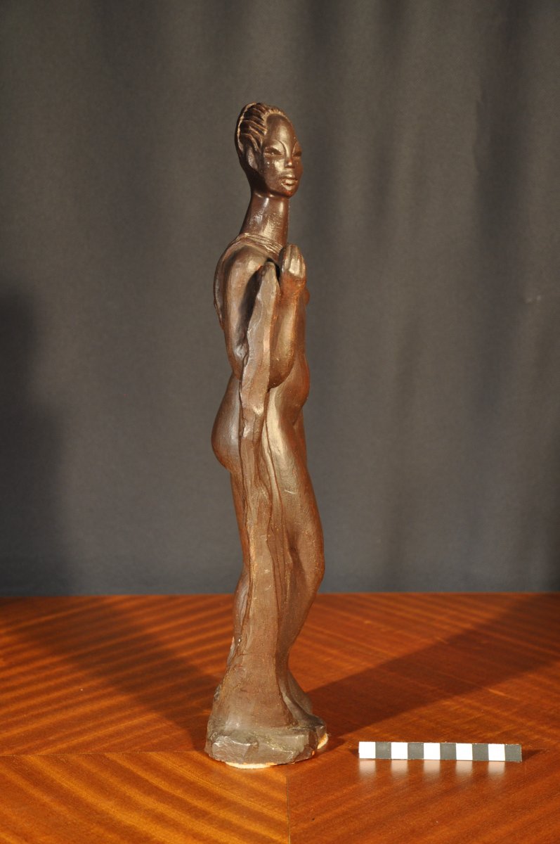 Africanist Statuette - Josef Arnost Gause Art Deco-photo-2