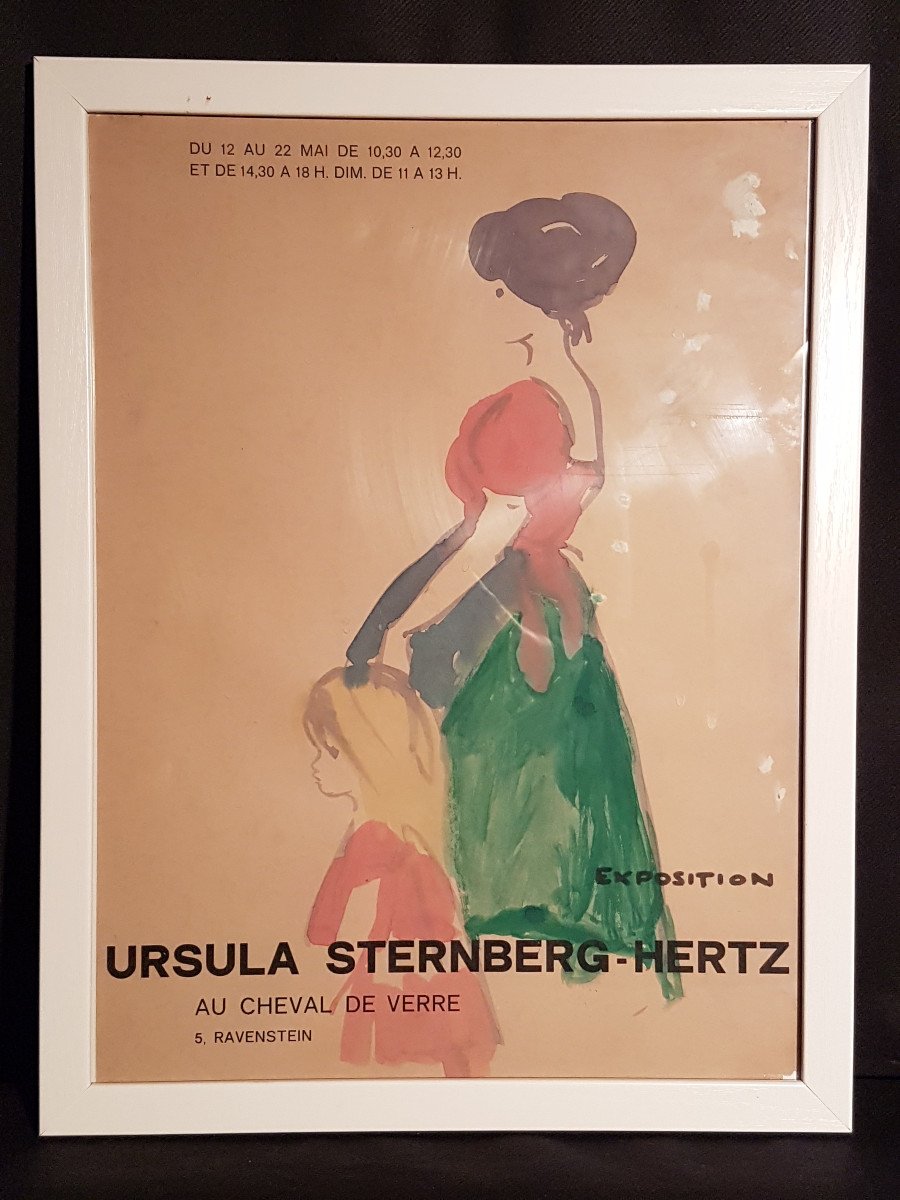 Fond d'Atelier, Affiches d'Exposition - Ursula Sternberg-photo-2