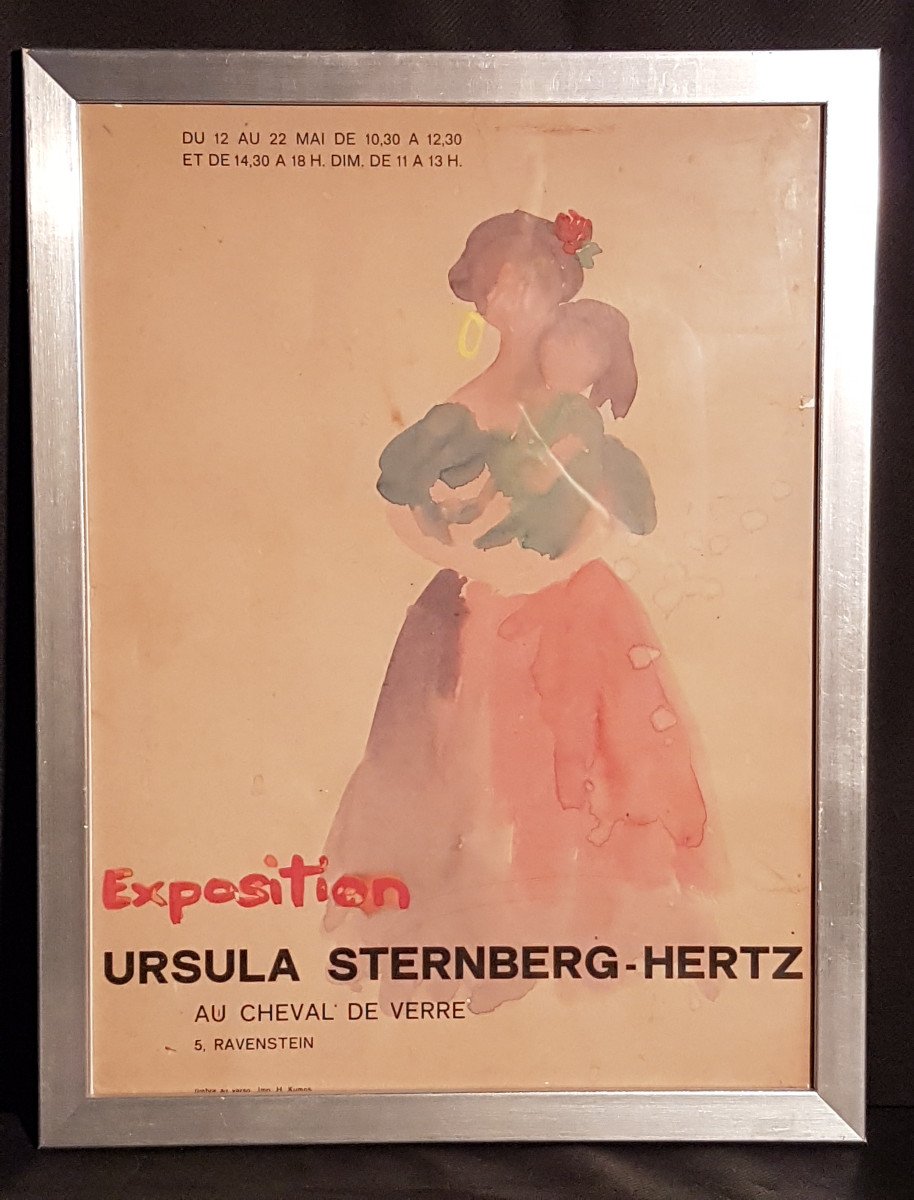 Fond d'Atelier, Affiches d'Exposition - Ursula Sternberg-photo-2