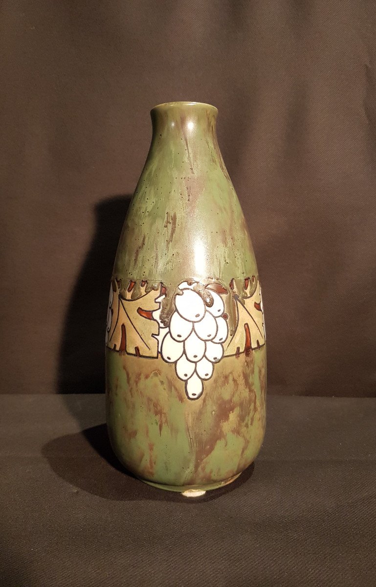 Boch Keramis Stoneware Vase - Charles Catteau-photo-2