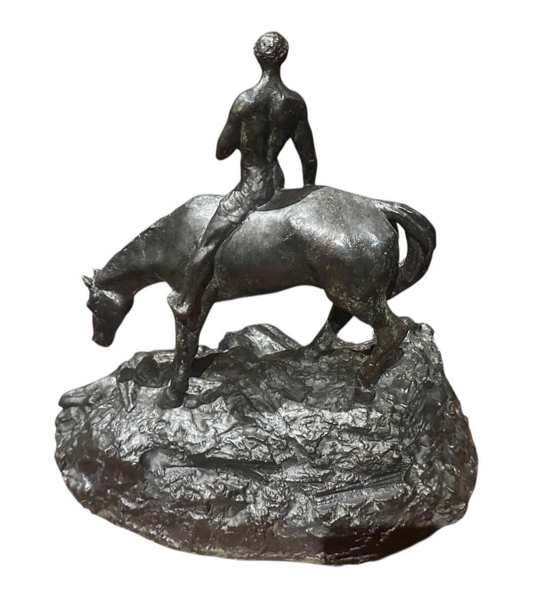 Bronze Unique La Guerre, Marie Alexandre Abel de Lambert-photo-2