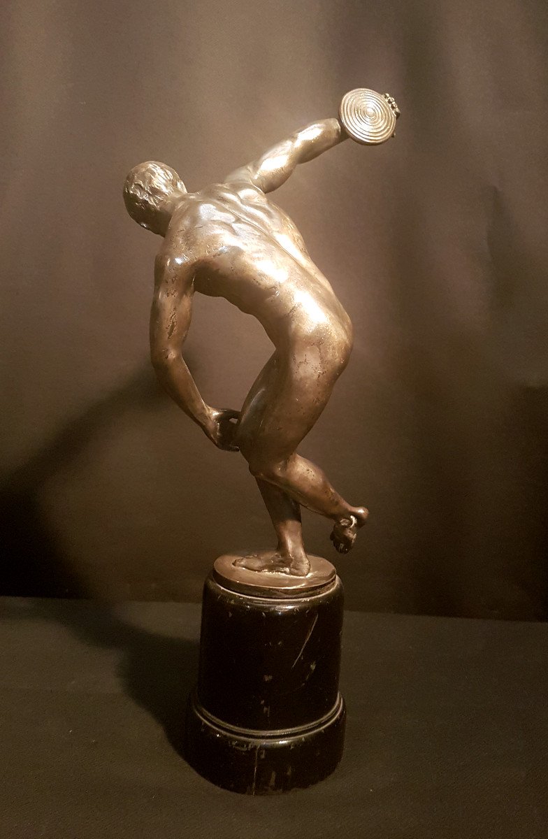 Trophy, Tin Discus Thrower, 1936-photo-4