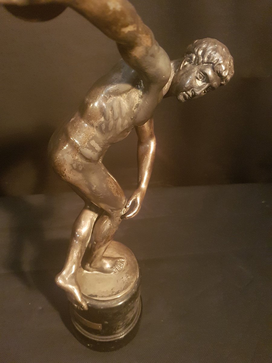 Trophy, Tin Discus Thrower, 1936-photo-3