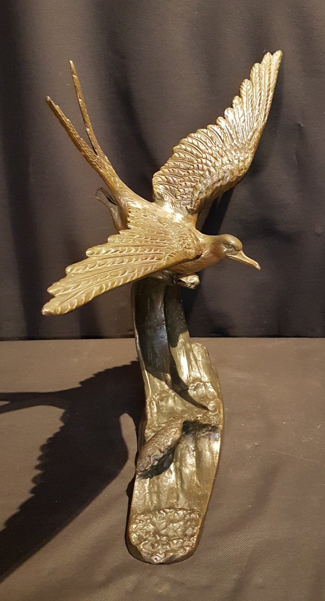 Le goéland, Bronze, c. 1930 - Erget-photo-4