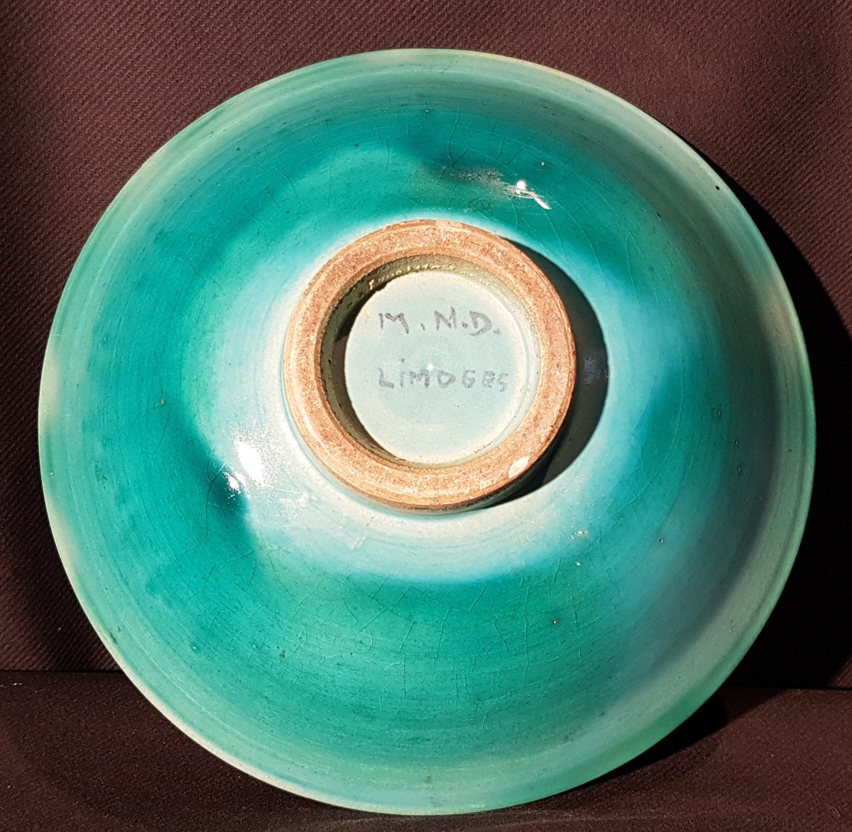 Porcelain Plate, Horse - Mmd Limoges-photo-3