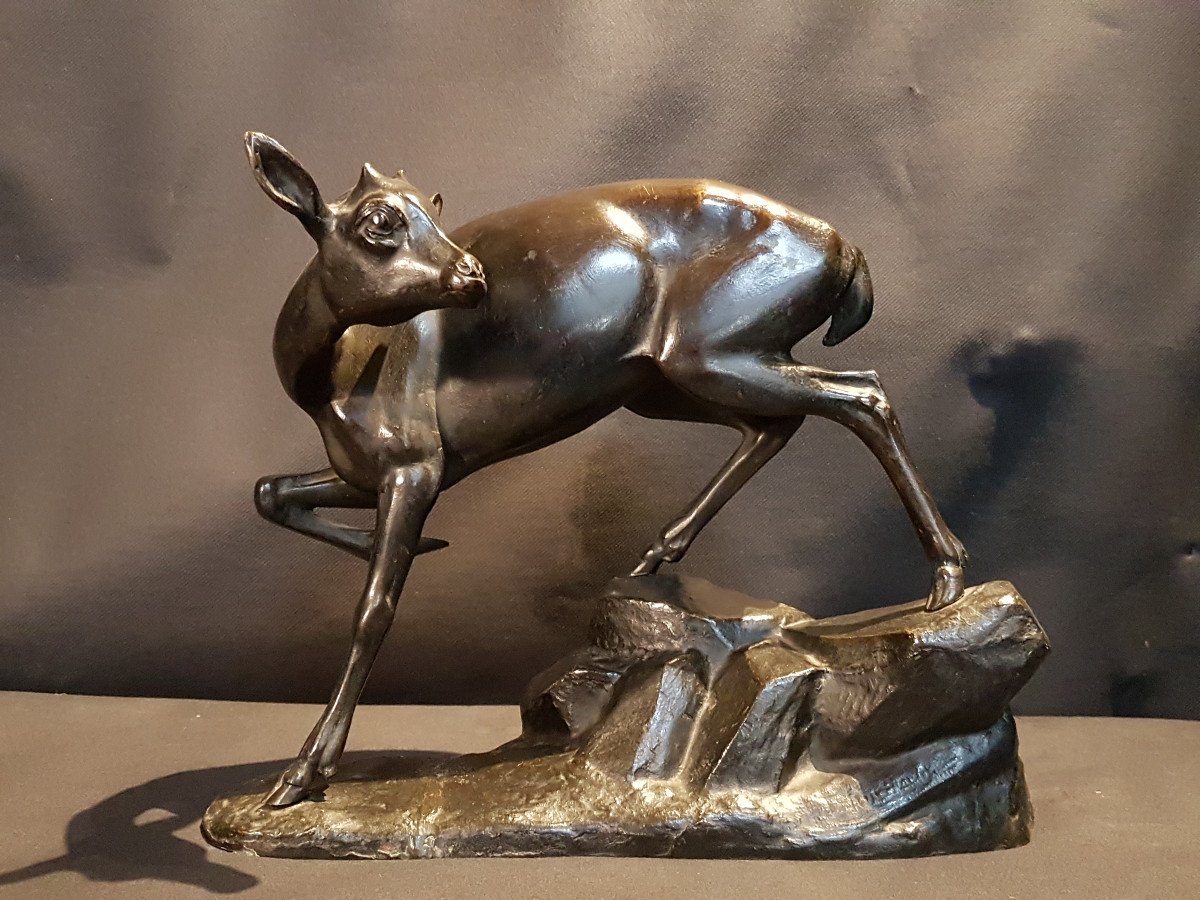 Doe, Bronze - Irénée Rochard