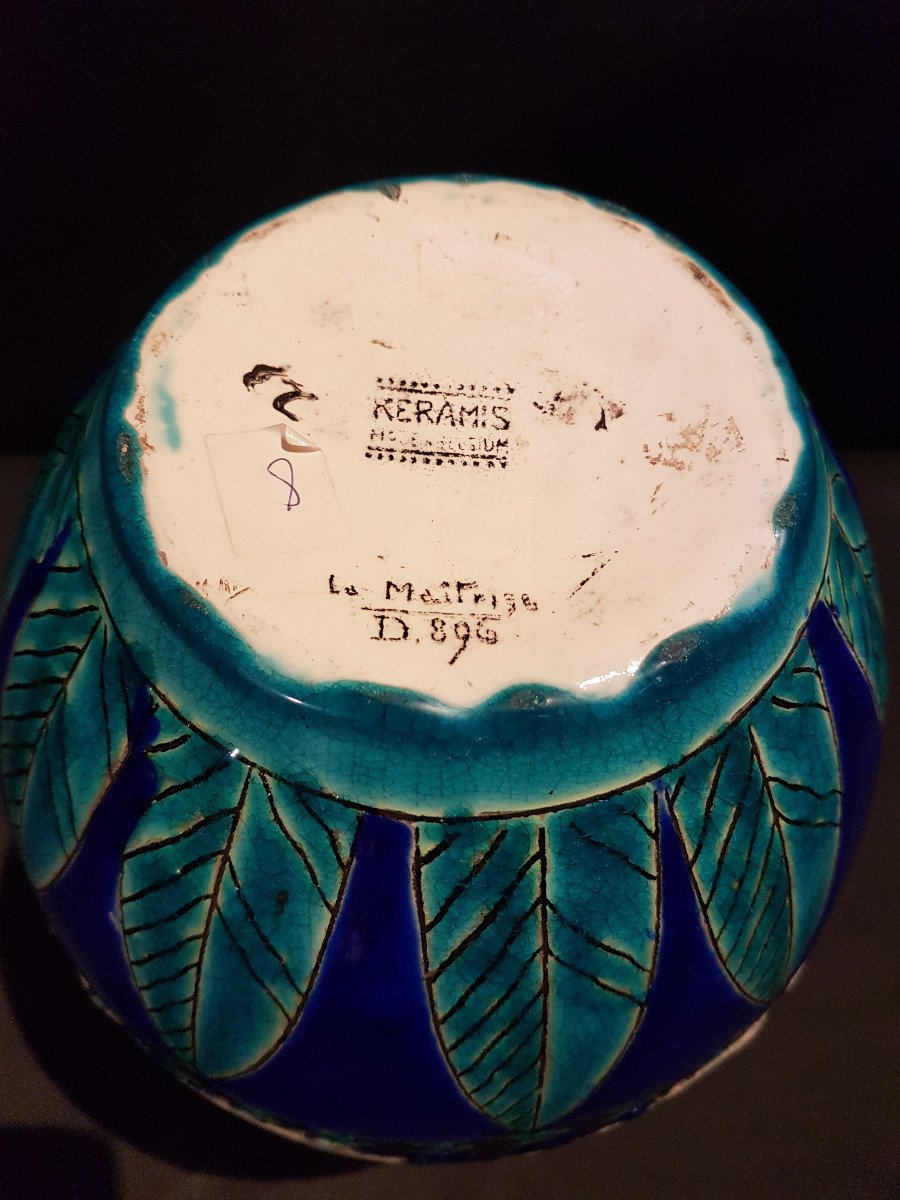 Earthenware Vase, La Maitrise - Maurice Dufrène-photo-4
