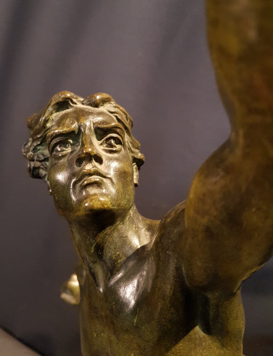 Flame Bearer, Bronze - Lemoyne-photo-2