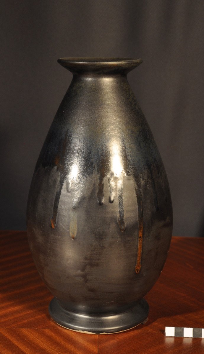 Boch Keramis Stoneware Vase - Charles Catteau