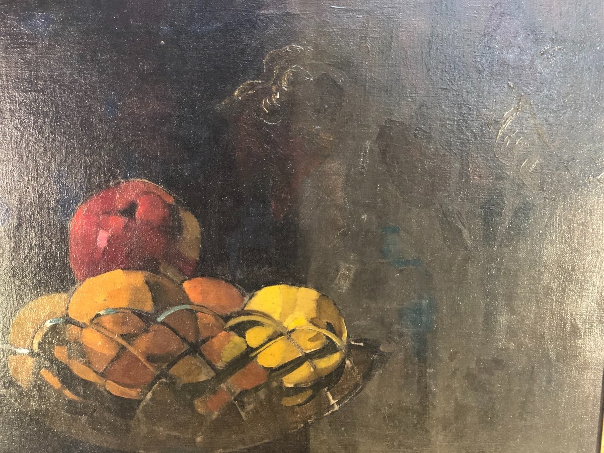 Peinture polonaise  Arno Stern - Nature Morte -photo-1