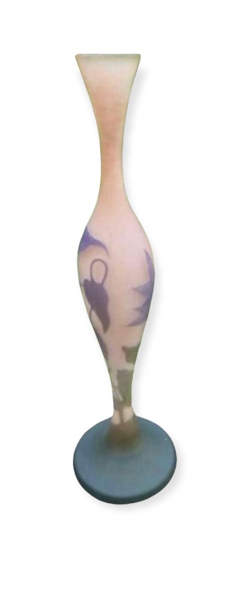 Vase Gallé Soliflore 1900-photo-1