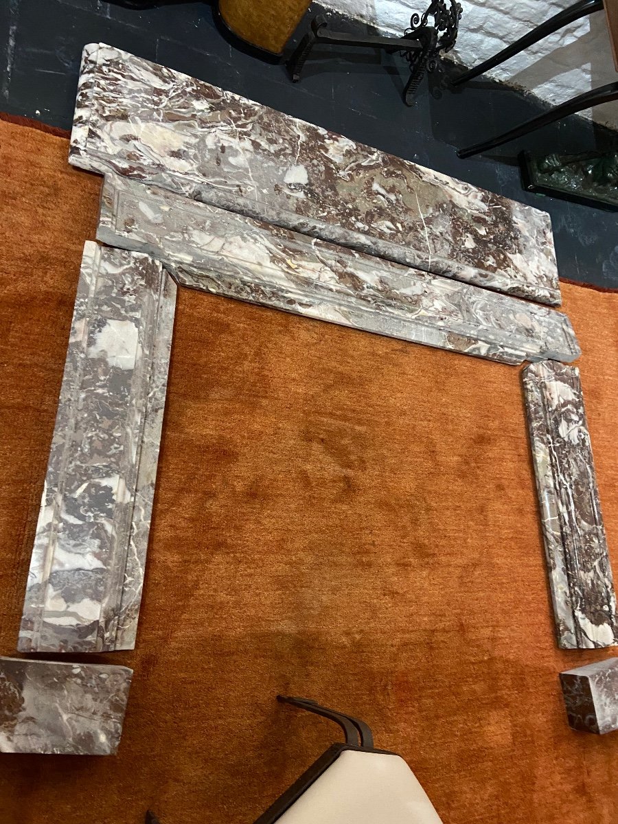 20th Marble Fireplace