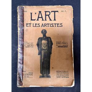 Magazine l'Art Et Les Artistes (1905) - Edition Comprenant 1 Litho Original De Rodin