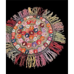 Tapis De Table De Style Art Déco  fait en Hongrie 