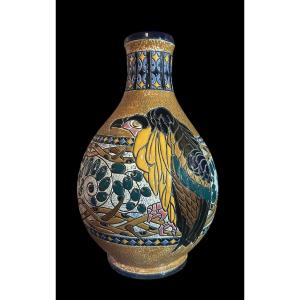 Vase aigle art déco Amphora 