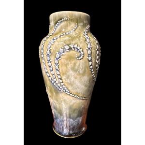 Vase en grès de Doulton 