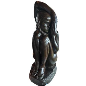 Bronze africaniste taille réelle 1930