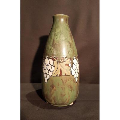 Boch Keramis Stoneware Vase - Charles Catteau