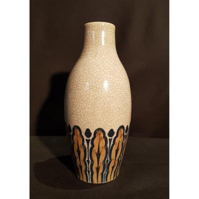 Boch Keramis Stoneware Vase - Charles Catteau Pomone