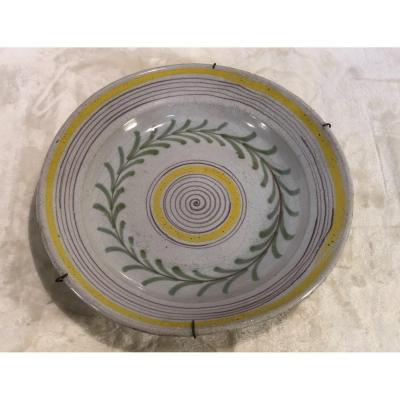 Flemish Plate - 19th - 5x30cm