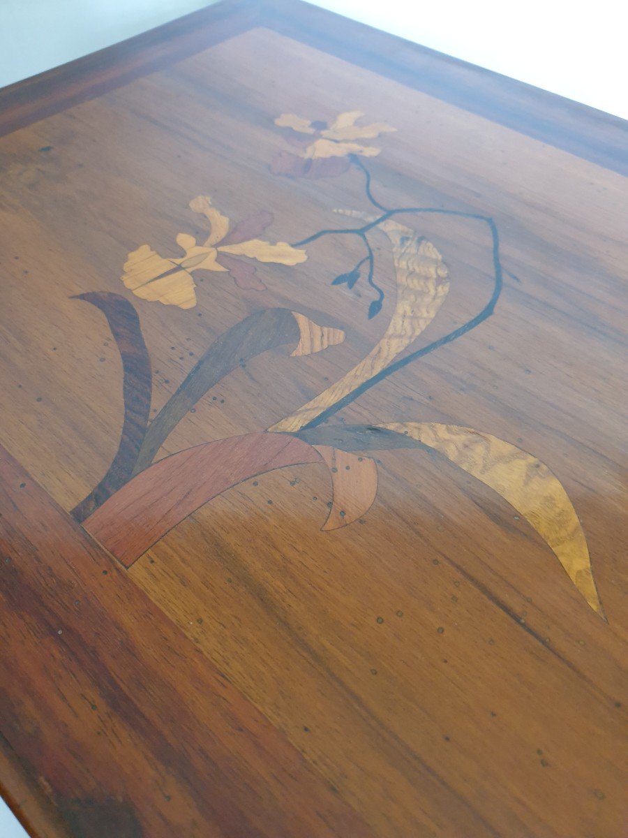 Table à Thé  Art Nouveau  école De Nancy XXe-photo-4