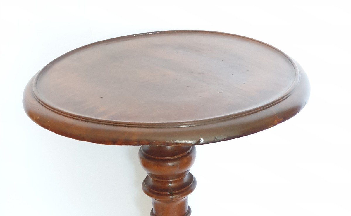 Selette XVII E In Solid Walnut-photo-2