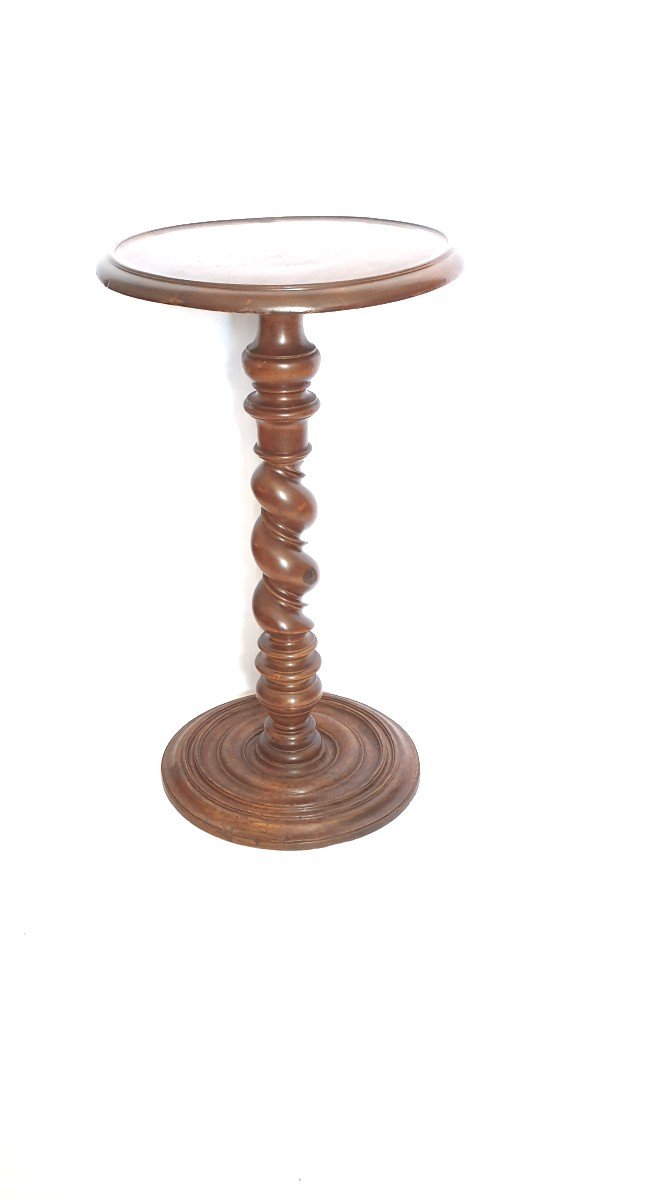 Selette XVII E In Solid Walnut