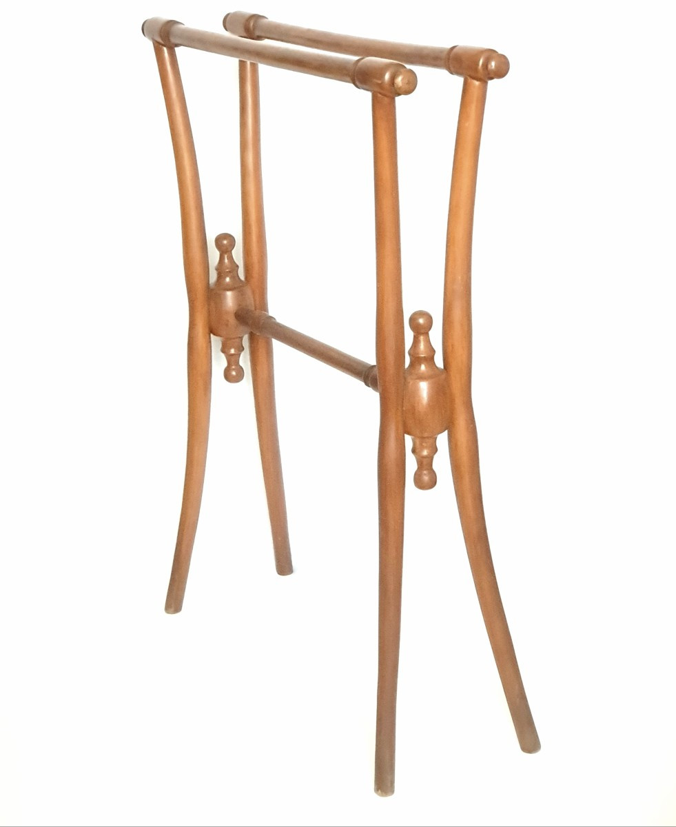 Porte Serviette en bois debut  XXe 1900 - 1930