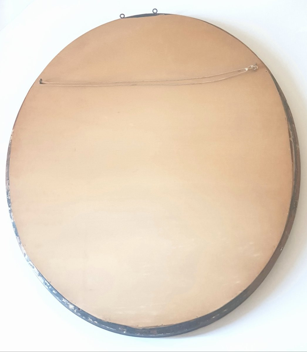 Large Oval Louis-philippe Mirror-photo-5