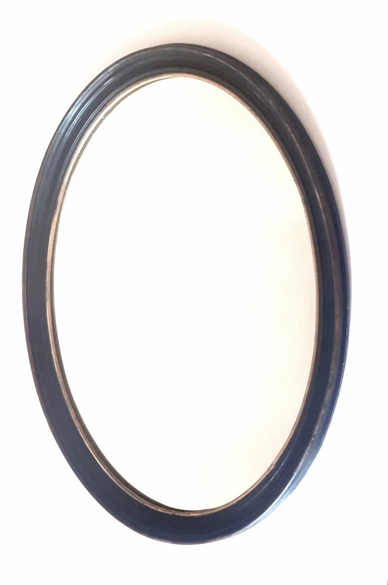 Large Oval Louis-philippe Mirror-photo-6