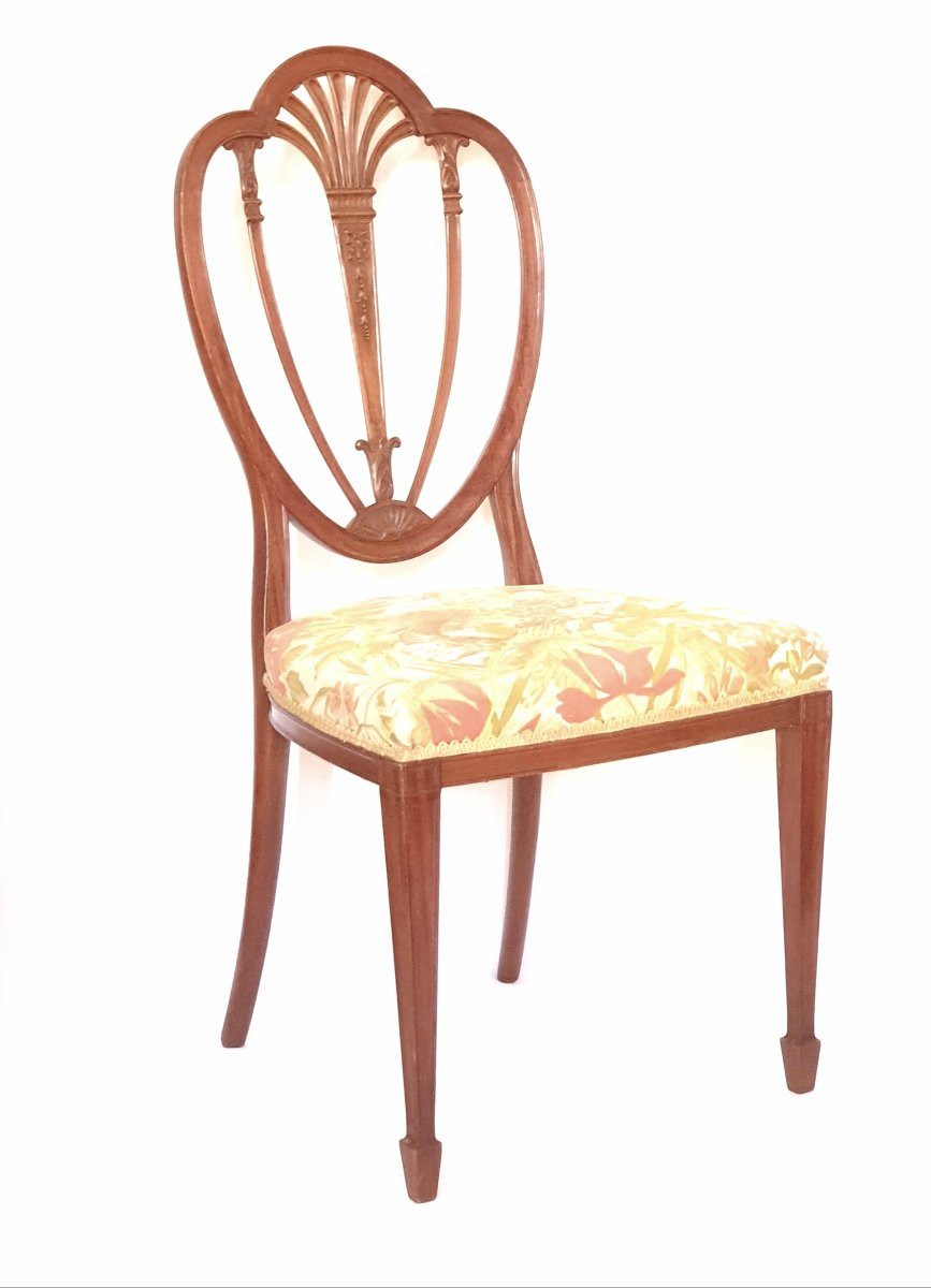 Chaise  de style Hepplewhite  Angleterre-photo-2