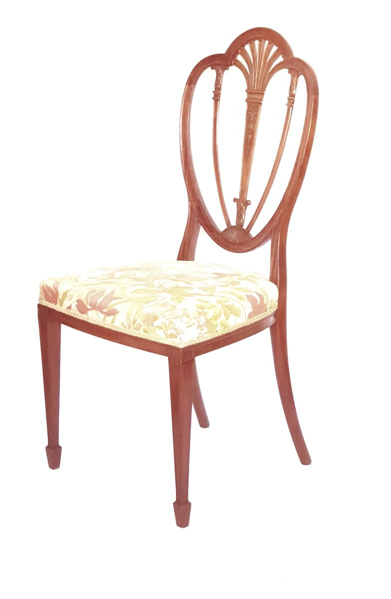 Chaise  de style Hepplewhite  Angleterre-photo-6