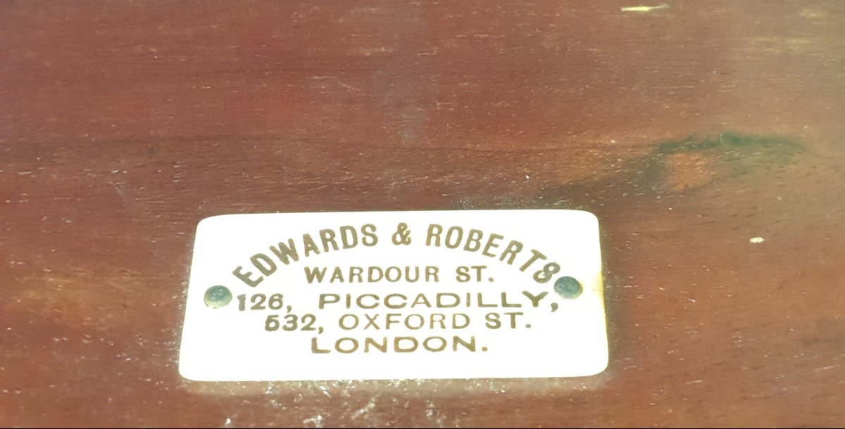 Mahogany Game Table, England-photo-3
