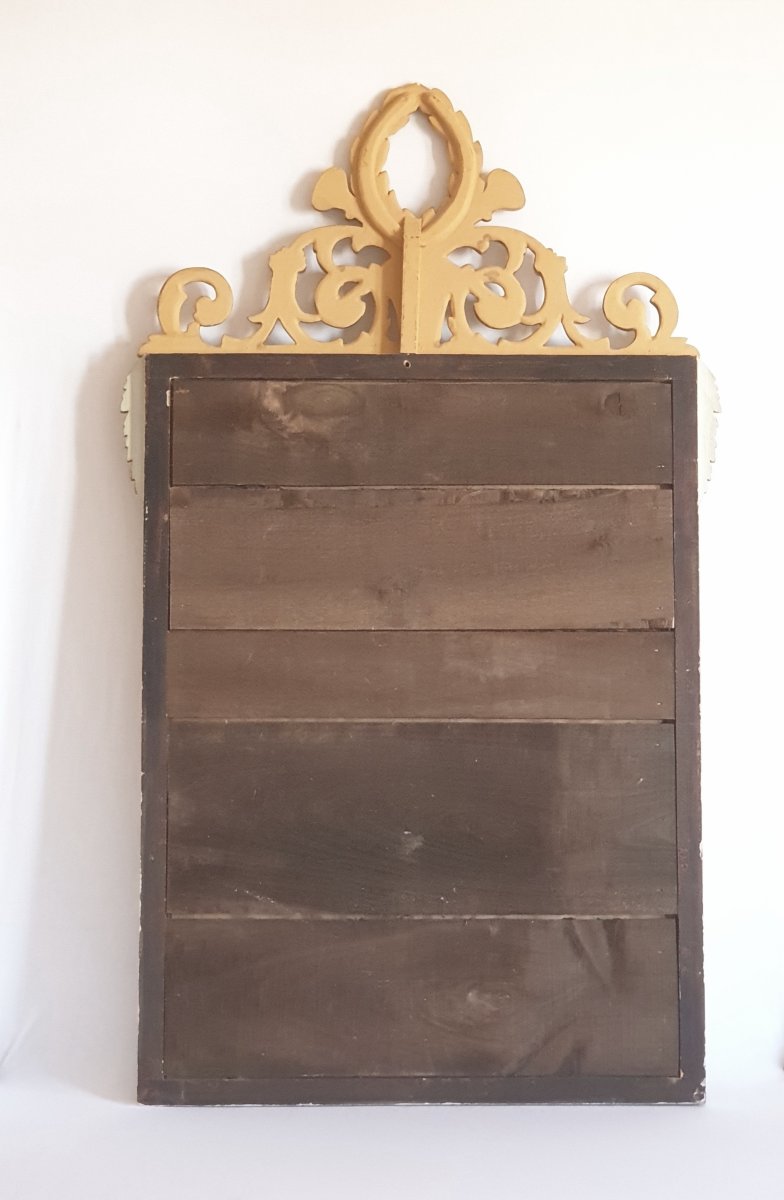 Gilded Mirror, 20th-century Louis XVI Style-photo-4