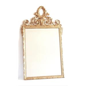 Gilded Mirror, 20th-century Louis XVI Style