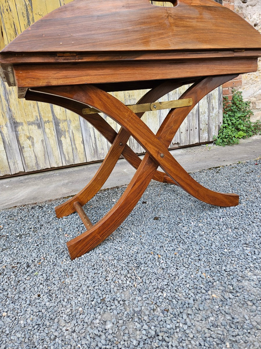 Table Basse Style Bateau En Acajou-photo-2