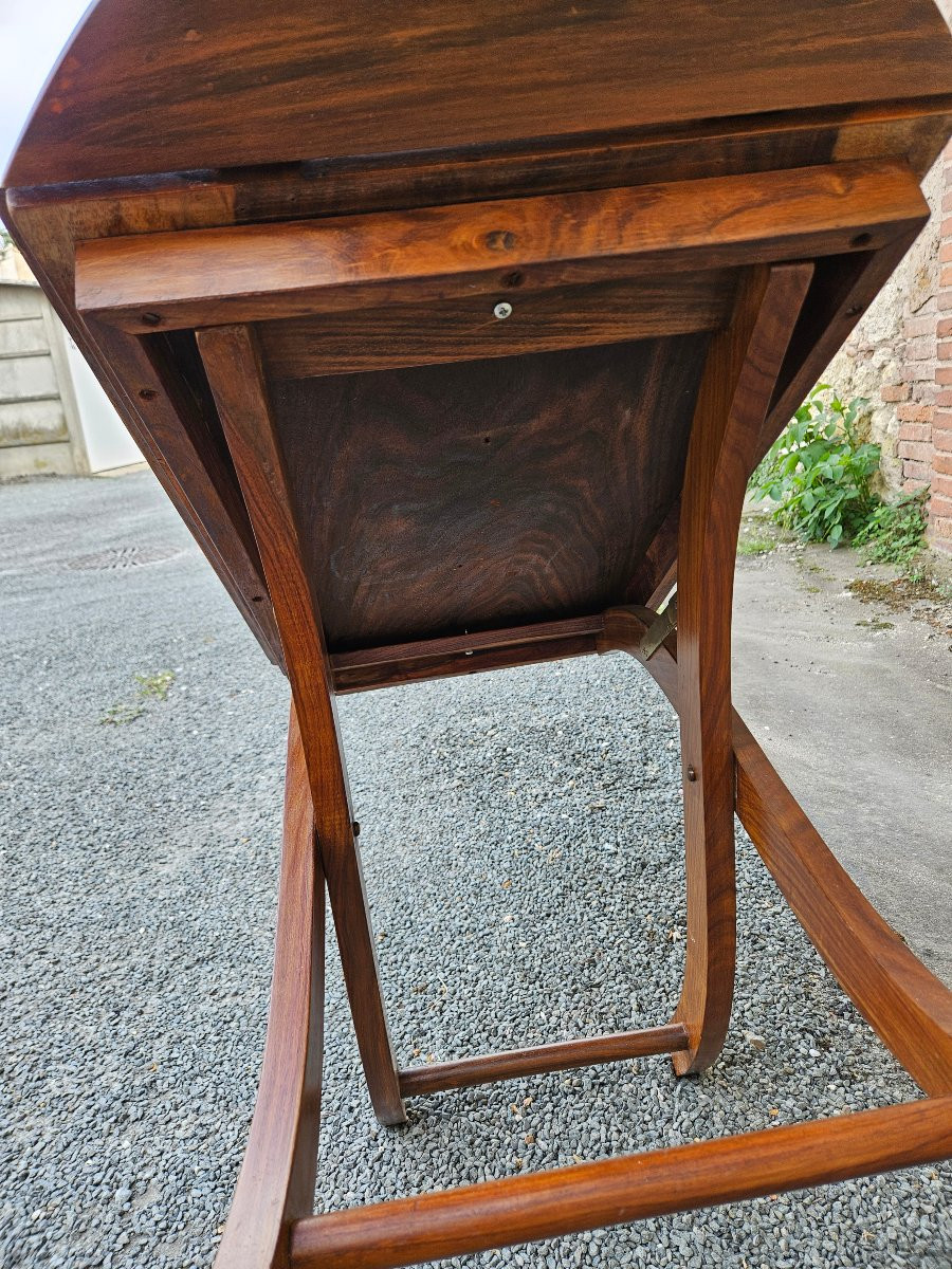 Table Basse Style Bateau En Acajou-photo-1