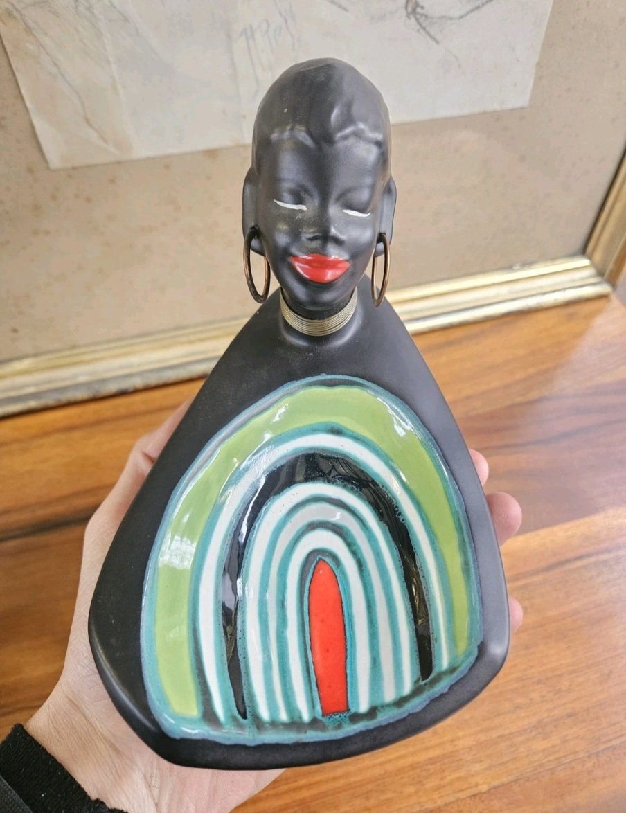 Gabriel Fourmaintraux - Vintage Ceramic Trinket Dish Circa 1950-1960-photo-3