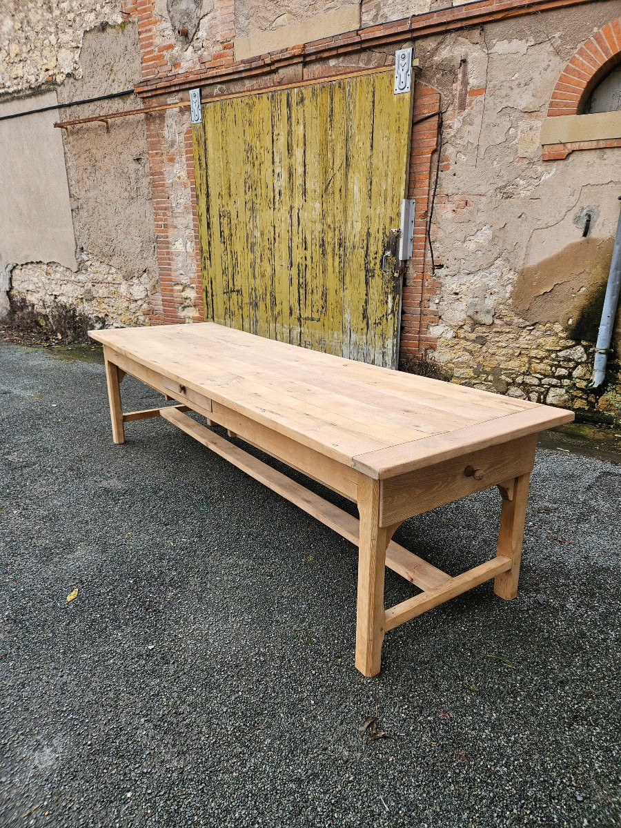Large 3-meter Farmhouse Table-photo-2