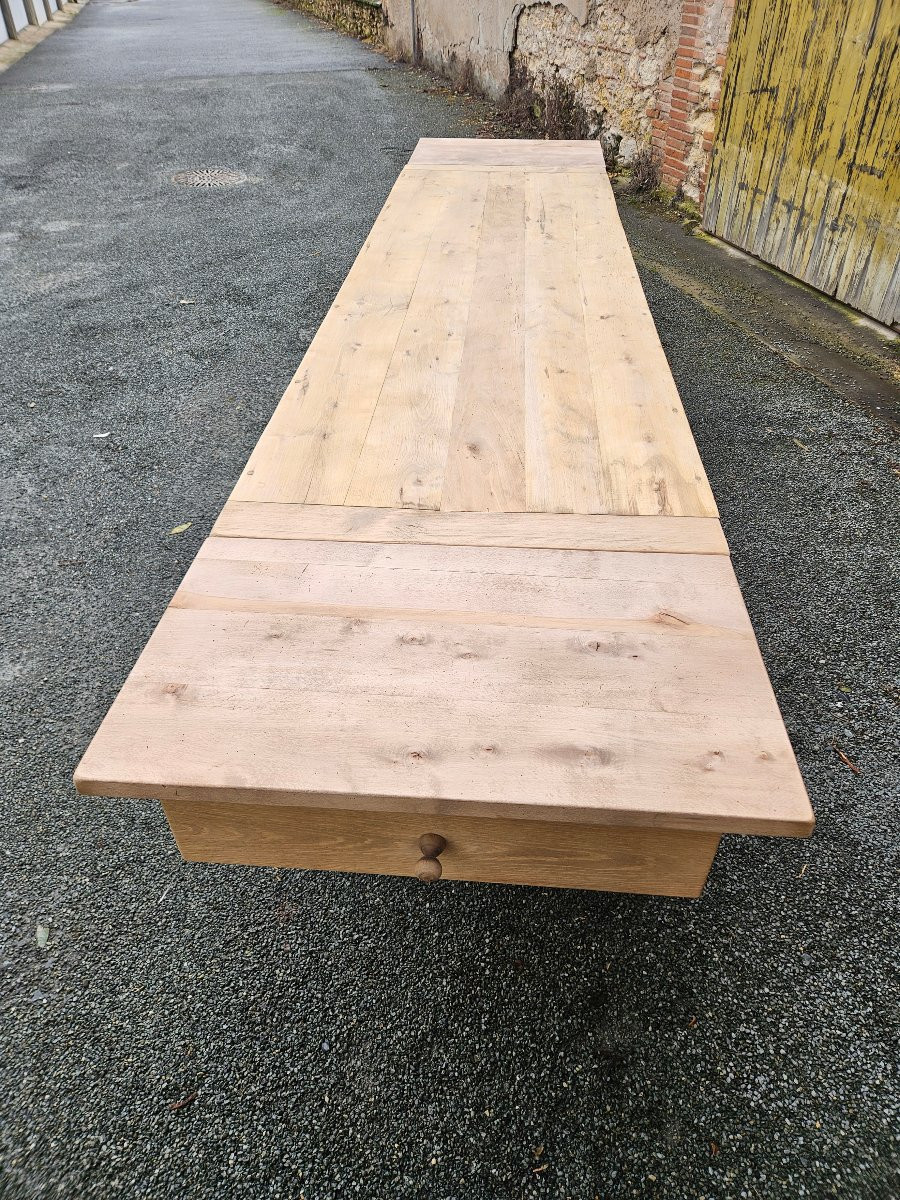 Large 3-meter Farmhouse Table-photo-3