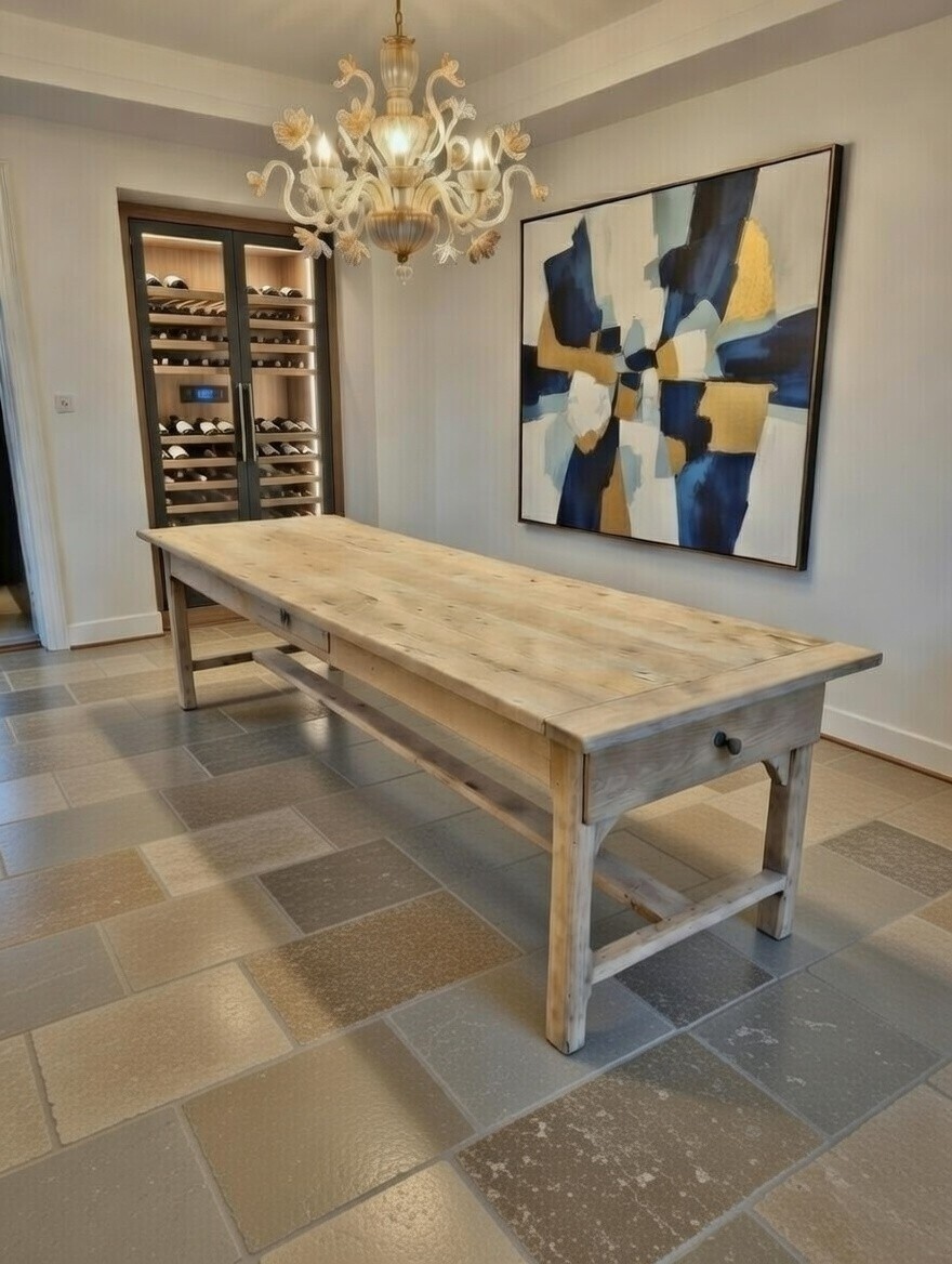Large 3-meter Farmhouse Table